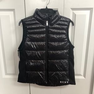DKNY SHINY PUFFER VEST